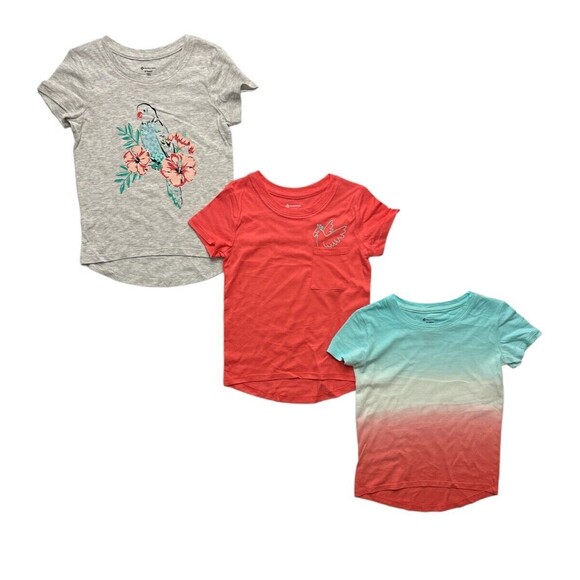 Girls My Favorite Active Tees Size 7/8 Member's Mark 3-Pack - Picture 1 of 7